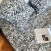Комплект постельного белья семейный Makson баксы, бязь GOLD LUX 100% хлопок (007-2145210Б)