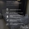 Комплект постельного белья Евро MakSon серая клетка, бязь GOLD LUX 100% хлопок (002-1200220Б) 