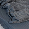 Комплект постельного белья двуспальный MakSon Elegant Graphite, страйп-сатин, 100% хлопок (013-1175210С)