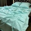 Комплект постельного белья полуторный MakSon Elegant Mint, страйп-сатин, 100% хлопок (015-1145210С)