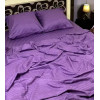 Комплект постельного белья семейный MakSon Elegant Purple, страйп-сатин, 100% хлопок (019-2145210С)