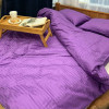 Комплект постельного Евро MakSon Elegant Purple, страйп-сатин, 100% хлопок (019-1200220С)