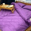 Комплект постельного Евро MakSon Elegant Purple, страйп-сатин, 100% хлопок (019-1200220С)
