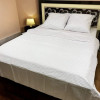 Комплект постельного белья полуторный MakSon Elegant White, страйп-сатин, 100% хлопок (012-1145210С)