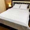 Комплект постельного белья Евро MakSon Elegant White, страйп-сатин, 100% хлопок (012-1200220С)