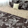 Комплект постельного белья двуспальный MakSon Кофе, бязь GOLD LUX 100% хлопок (004-1175210Б) 