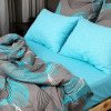 Комплект постельного белья Евро MakSon Королевский, бязь GOLD LUX, 100% хлопок (028-1200220Б)