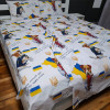 Комплект постельного белья Евро MakSon пес Патрон, бязь GOLD LUX 100% хлопок (005-1200220Б) 