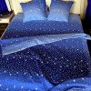 Комплект постельного белья семейный MakSon Ночные звезды, бязь GOLD LUX 100% хлопок (023-2145210Б)
