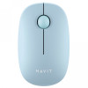 Беспроводная мышь HAVIT HV-MS57GT Light Blue, 1600 DPI, 2.4 ГГц, компактная, оптическая