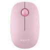 Беспроводная мышь HAVIT HV-MS57GT Pink, 1600 DPI, 2.4 ГГц, компактная, оптическая