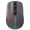 Беспроводная мышь 7-кнопочная трехрежимная HAVIT HV-MS65WB серая (2.4GHz + BT5.0)