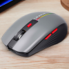 Беспроводная мышь 7-кнопочная трехрежимная HAVIT HV-MS65WB серая (2.4GHz + BT5.0)