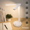 Настольная аккумуляторная светодиодная лампа TITANUM TLTF-015W 10 Вт, USB-C, 3000–6000 К, белый свет
