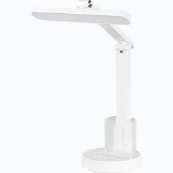 LED настольная аккумуляторная лампа TITANUM TLTF-014W 10W USB-C 3000-6000K с димером и органайзером белая LED настольная аккумуляторная лампа TITANUM TLTF-014W 10W USB-C 3000-6000K с димером и органайзером белая