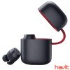 Беспроводные наушники HAVIT HV-G1 PRO Bluetooth с микрофоном и беспроводной зарядкой, черно-красные (25120)