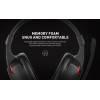 Игровые наушники HAVIT HV-H2032d GAMING с микрофоном и подсветкой черно-красные