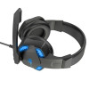 Игровые наушники HAVIT HV-H2032d GAMING с микрофоном и подсветкой черно-синие