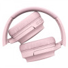Беспроводные наушники с микрофоном HAVIT HV-I62 Deep Pink складные, до 20 ч работы