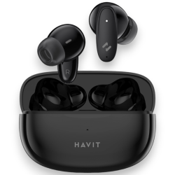 Беспроводные наушники HAVIT TW910 TWS Black до 10 ч работы на 1 заряде 
