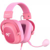 Игровые наушники с микрофоном HAVIT HV-H2002D Pink