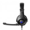 Игровые наушники HAVIT HV-H2031D GAMING Black/Blue с микрофоном и подсветкой (26398)