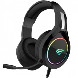 Игровые наушники  HAVIT HV-H2232D c микрофоном и подсветкой 
