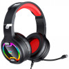 Игровые наушники с микрофоном и подсветкой HAVIT HV-H2233d Black/Red