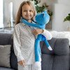 Мягкая игрушка-обнимашка антистресс Кот Том Obiymi 65 см гипоаллергенная с липучками