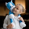 Мягкая игрушка-обнимашка антистресс Кот Том Obiymi 65 см гипоаллергенная с липучками