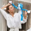 Мягкая игрушка-обнимашка антистресс Кот Том Obiymi 65 см гипоаллергенная с липучками