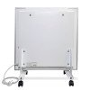 Керамический обогреватель Ecoteplo Air 1000 EL W с конвекционным теном и программатором, белый