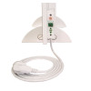 Керамический обогреватель ECO 500 с терморегулятором, 500 Вт, до 10 м², IP44, серый лофт