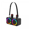 Акустическая система с караоке и 2 микрофонами HAVIT HV-SK856BT 20W RGB черная 