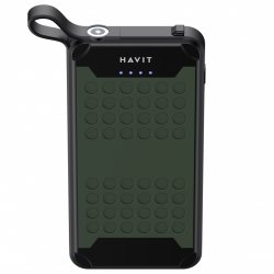 Защищенный повербанк HAVIT FS214 IP67 Green 10000mAh 