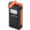 Защищенный повербанк 20000mAh HAVIT с солнечной панелью, ручным генератором и фонариком (HV-PB5126)