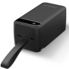 Повербанк TITANUM TPB-741-B 50000mAh Micro USB, Type-C, 2USB Black с подсветкой 
