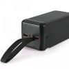 Повербанк 50000mAh TITANUM 741S 22.5W Black с быстрой зарядкой и фонариком (TPB-741S-B) 