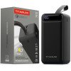 Повербанк 50000mAh TITANUM 741S 22.5W Black с быстрой зарядкой и фонариком (TPB-741S-B) 