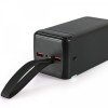 Повербанк 50000mAh TITANUM 741S 22.5W Black с быстрой зарядкой и фонариком (TPB-741S-B) 
