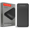 Повербанк TITANUM TPB-912-B 10000mAh Li-Pol Black 