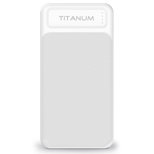 Повербанк TITANUM TPB-912-W 10000mAh Li-Pol White