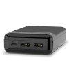 Повербанк TITANUM TPB-913-B 20000mAh Micro USB, Type-C, 2USB Black 