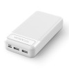 Повербанк TITANUM TPB-913-W 20000mAh Micro USB, Type-C, 2USB White 