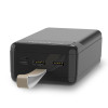 Повербанк TITANUM TPB-914-B 30000mAh Micro USB, Type-C, 2USB Black 