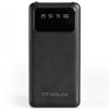 Повербанк 30000mAh TITANUM OL03 Black с фонариком (TPB-OL03-B) 