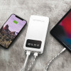 Повербанк 30000mAh TITANUM OL03 White с фонариком (TPB-OL03-W) 