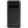 Повербанк 10000mAh TITANUM OL21 Black с фонариком (TPB-OL21-B) 