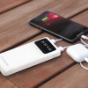 Повербанк 10000mAh TITANUM OL21 White с фонариком (TPB-OL21-W) 