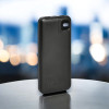 Повербанк 10000mAh TITANUM WQ55 22.5W, быстрая зарядка, 3 порта, антискользящая поверхность, черный